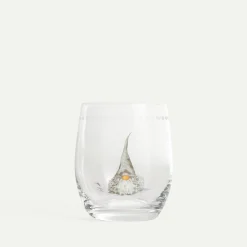 Åsas Jul Hvit vannglass 35 cl Fyrklövern