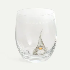 Åsas Jul Hvit vannglass 35 cl Fyrklövern