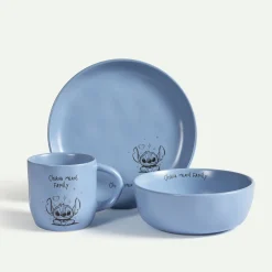 Stitch sett Ohana 3 deler, Blå Fyrklövern
