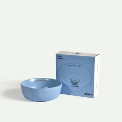 Stitch skål Ohana 15 cm, Blå Fyrklövern