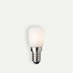 Watt & Veke LED T26 pærelampe E14 2W, Frosted Warm White Fyrklövern