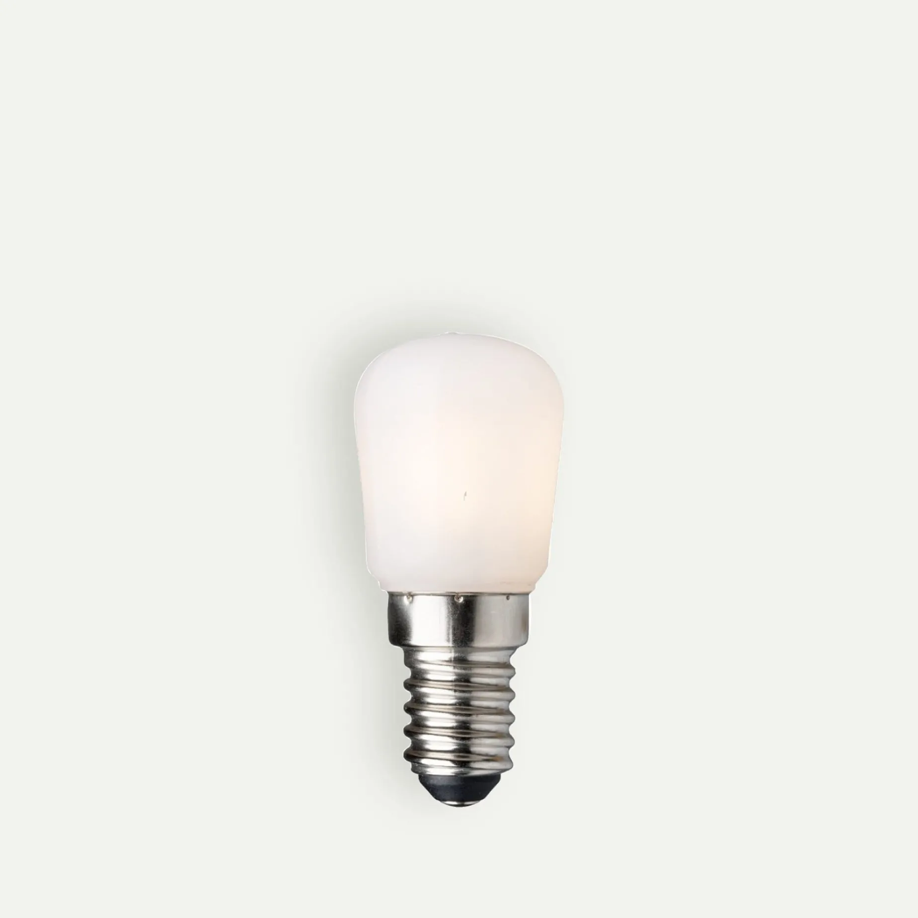 Watt & Veke LED T26 pærelampe E14 2W, Frosted Warm White Fyrklövern
