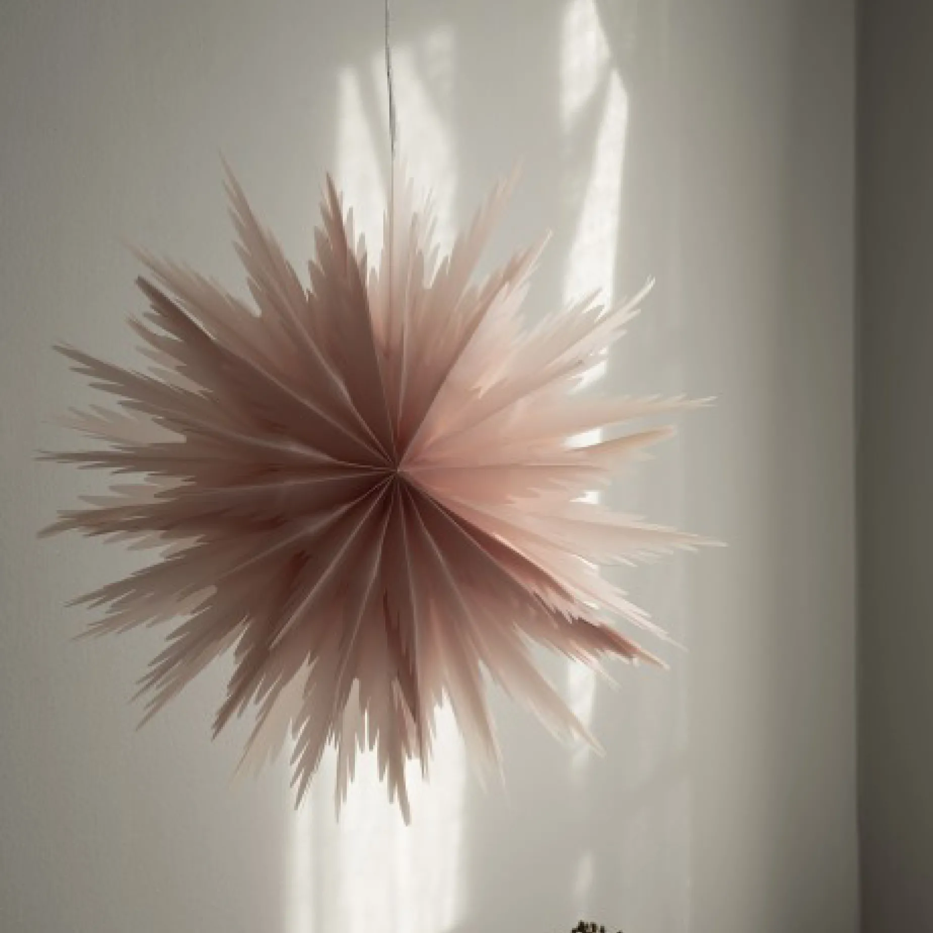 Watt & Veke Liz adventsstjerne 50 cm, Pink Fyrklövern