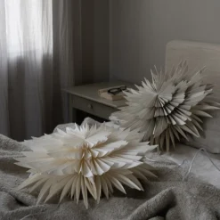 Watt & Veke Maja adventsstjerne 50 cm, Offwhite Fyrklövern