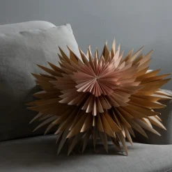 Watt & Veke Maja adventsstjerne 50 cm, Orange Fyrklövern
