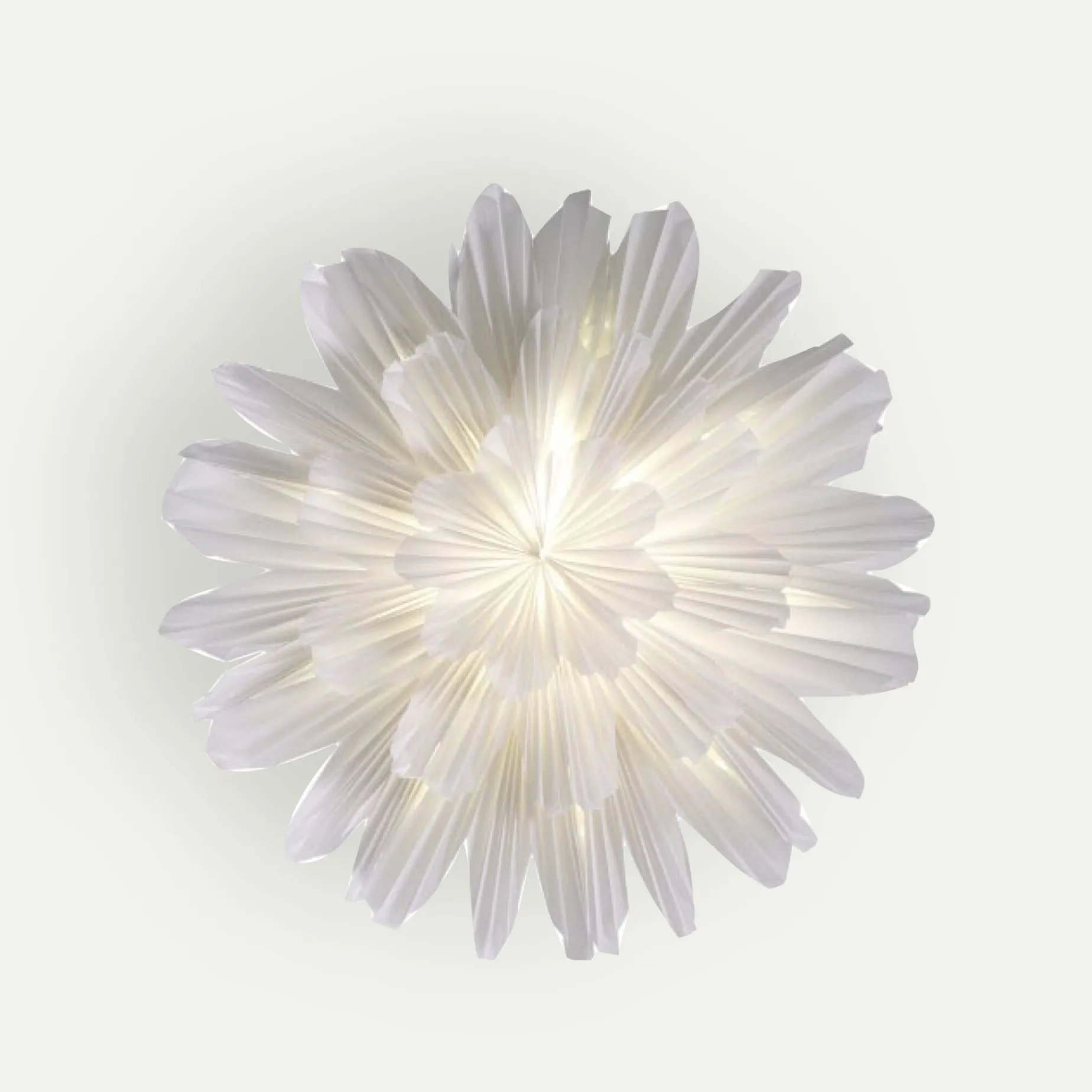 Watt & Veke Snöblomma adventsstjerne 44 cm Fyrklövern