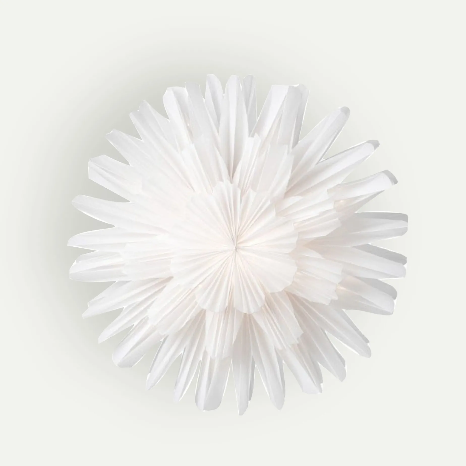 Watt & Veke Snöblomma adventsstjerne 44 cm Fyrklövern