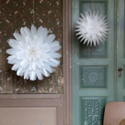 Watt & Veke Snöblomma adventsstjerne 44 cm Fyrklövern