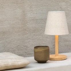Watt & Veke TESS bærbar LED-lampe 29 cm Fyrklövern