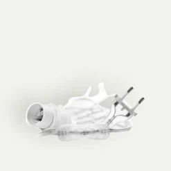 Watt & Veke-kabel med bryter 5 m, Transparent Fyrklövern